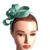 miętowy fascynator Minti Miętowy fascynator na opasce lub klipsie Minti